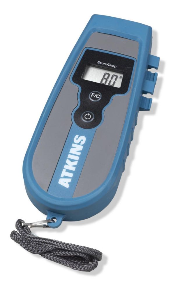 Cooper Atkins EconoTemp -40 to 500F Type K Thermocouple w/ Rubber Boot
