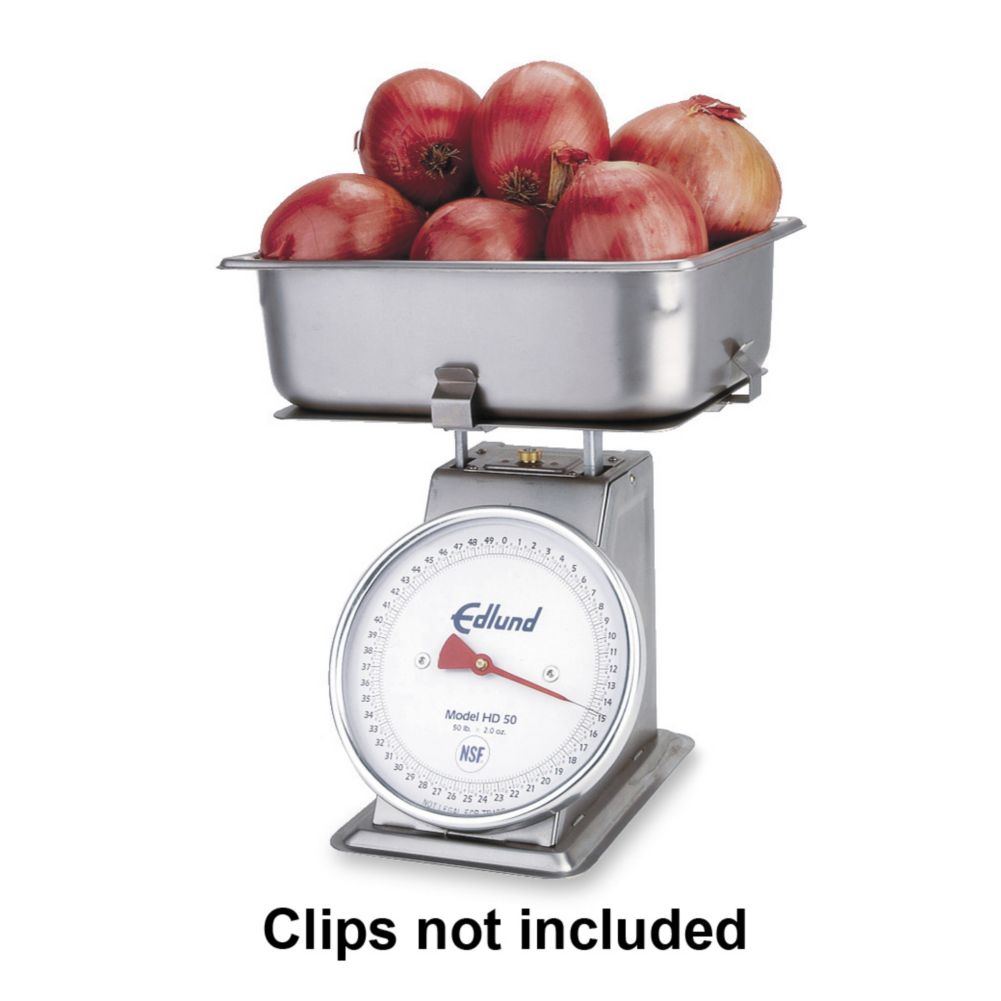 Edlund HD Series Heavy Duty S/S Mechanical 50 lb Receiving Scale