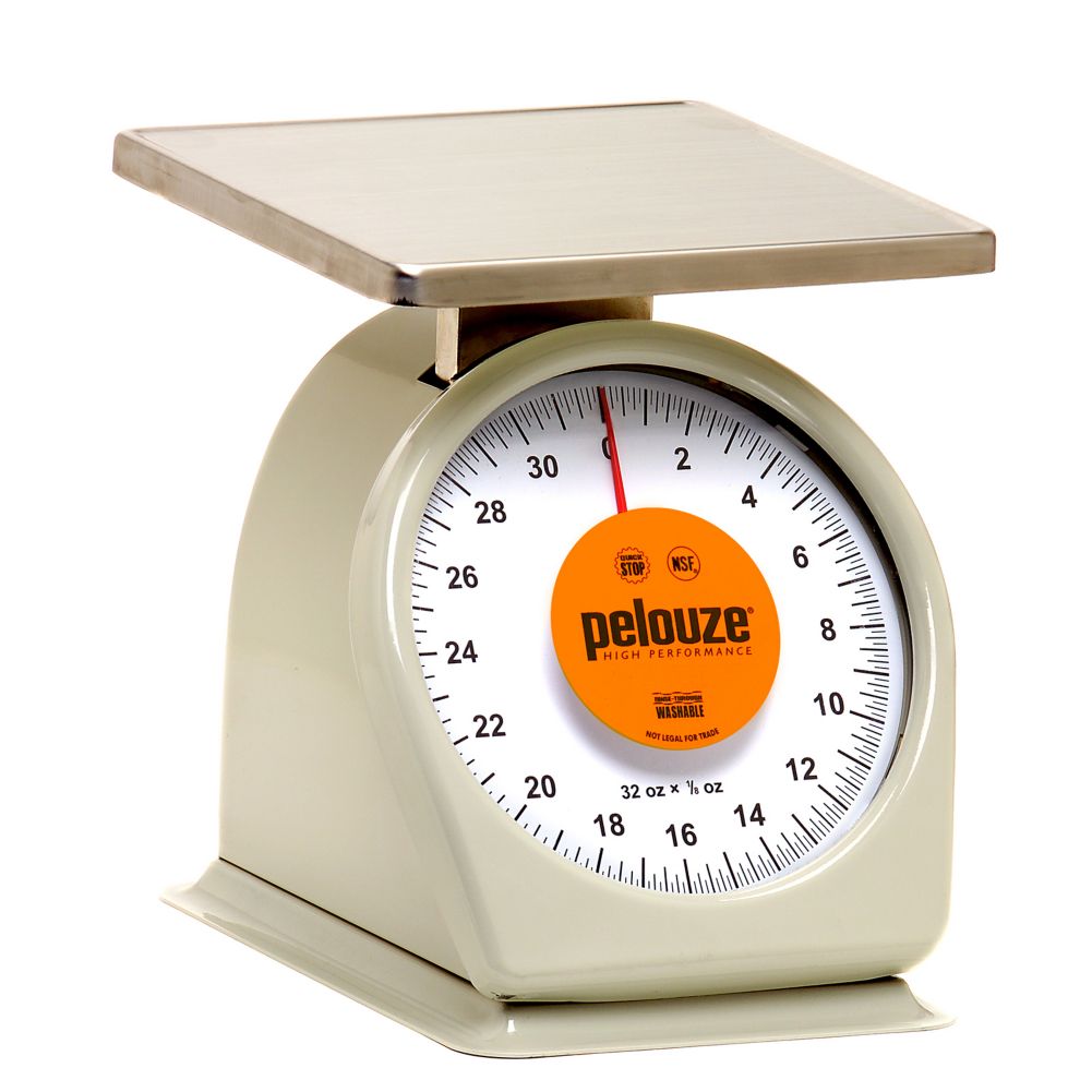 Pelouze Washable 32 oz Portion Control Scale w/ Quick Stop