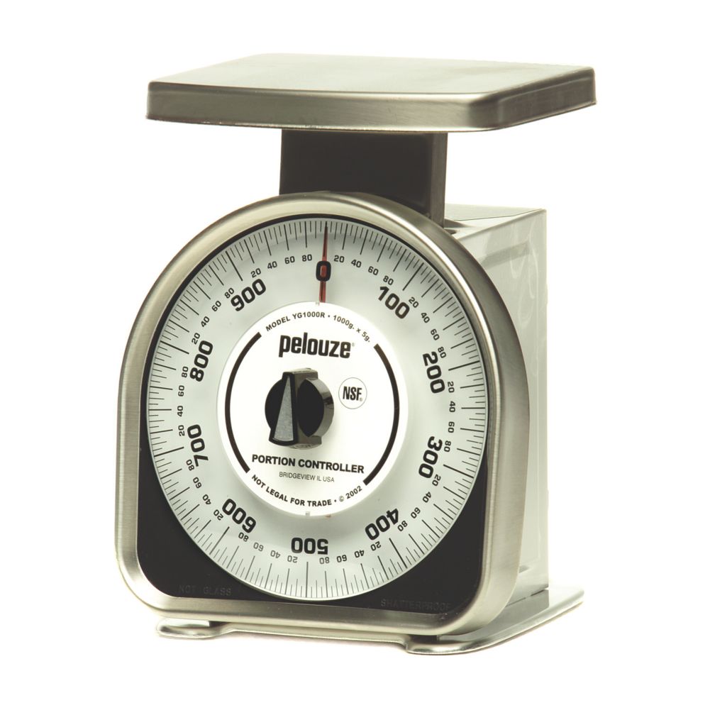 Pelouze&reg; Y-Line Metric 1 kg Portion Control Scale