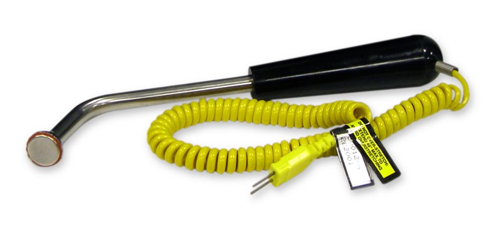 Cooper Atkins Type K Angled Bell Surface Probe w/ Coiled Cable