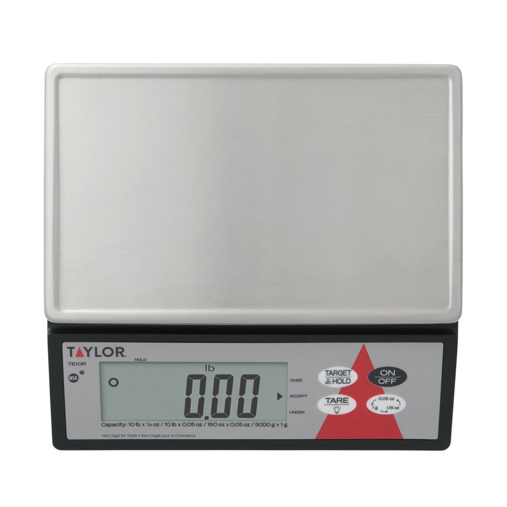 Taylor&reg; Digital 10 lb Portion Scale w/ S/S Platform