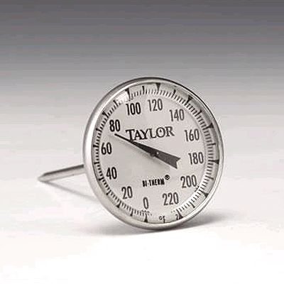 Taylor&reg; Precision S/S Meat Thermometer w/ 4" Stem