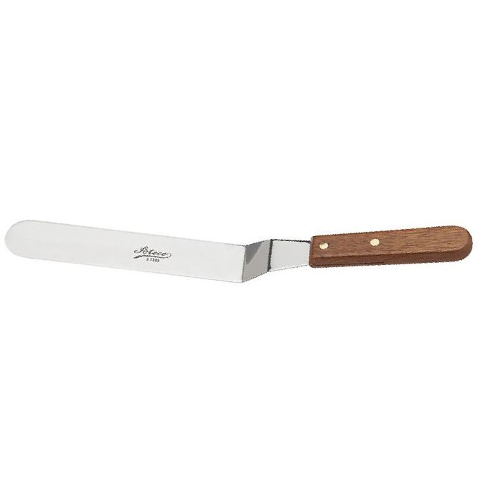 Ateco Straight 9-3/4" Ultra Spatula w/ Wood Handle