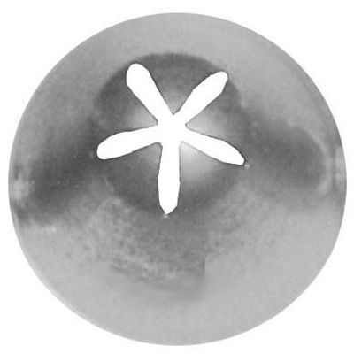 Ateco Medium 5-Point Drop Flower Decorating Tip #190