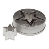 Ateco Plain Edge 6-Piece Star Shaped Cutter Set