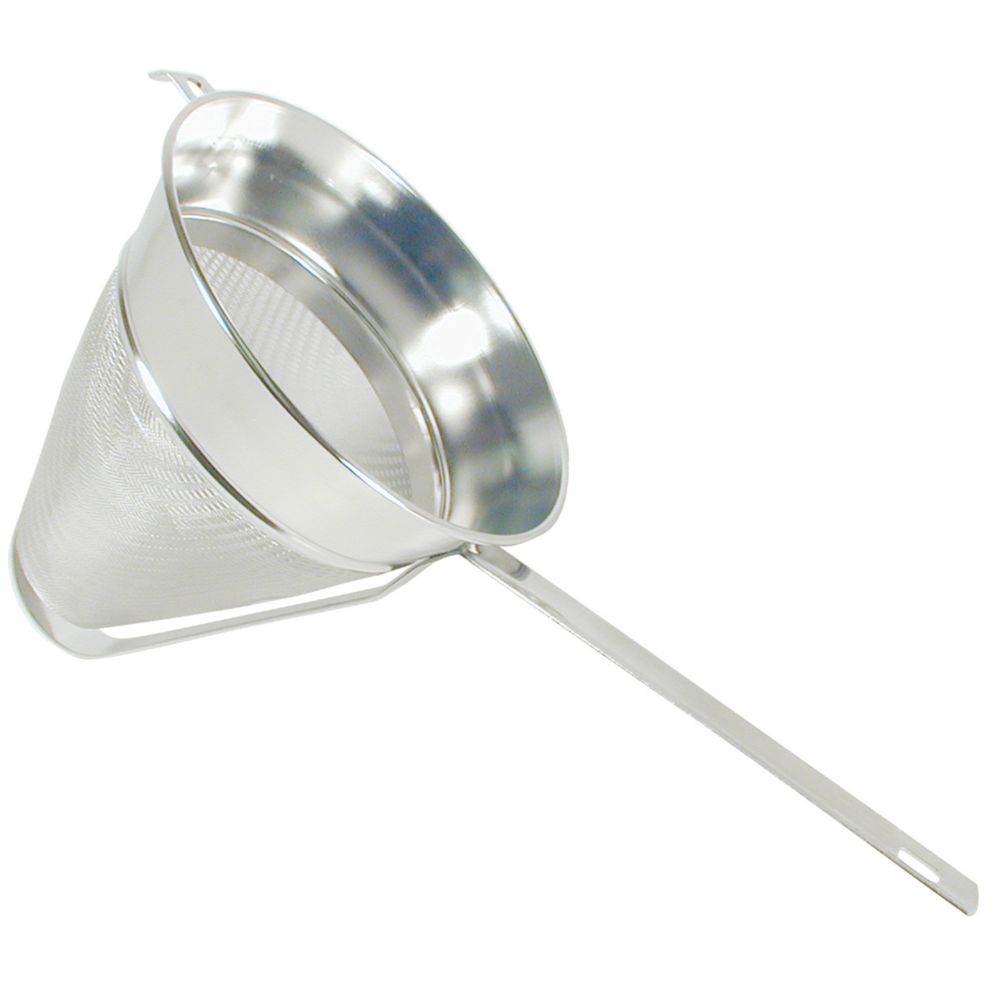 Adcraft&reg; 8" Stainless Steel Bouillon Strainer