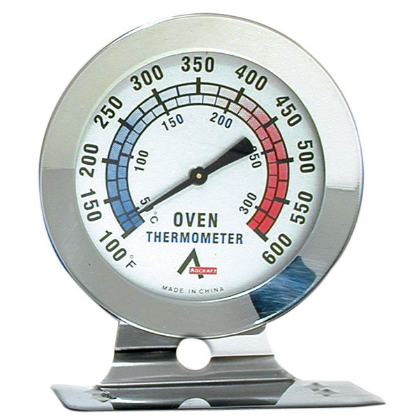 Adcraft&reg; Stainless Steel Oven Thermometer