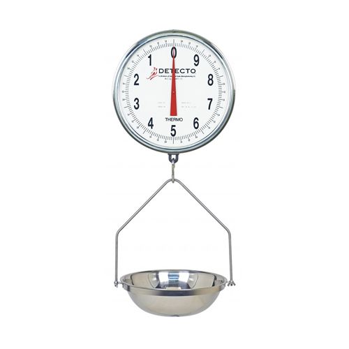 Detecto&reg; S/S Hanging 32 Lb. Fish / Vegetable Dial Scale