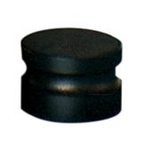 Detecto&reg; Machined 1 Lb. Flat Counter Weight f/ Baker Dough Scales