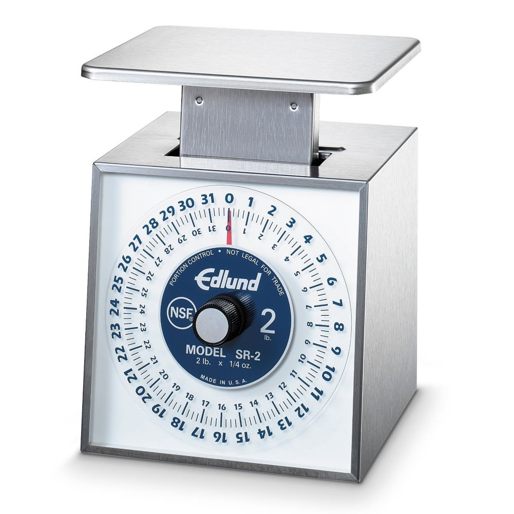 Edlund SR-2 Premier Series Rotating Dial Mechanical Portion Scale
