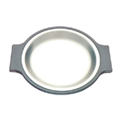 Tomlinson 7-&frac12;" Round Deep Dish Platter, Burnished Finish
