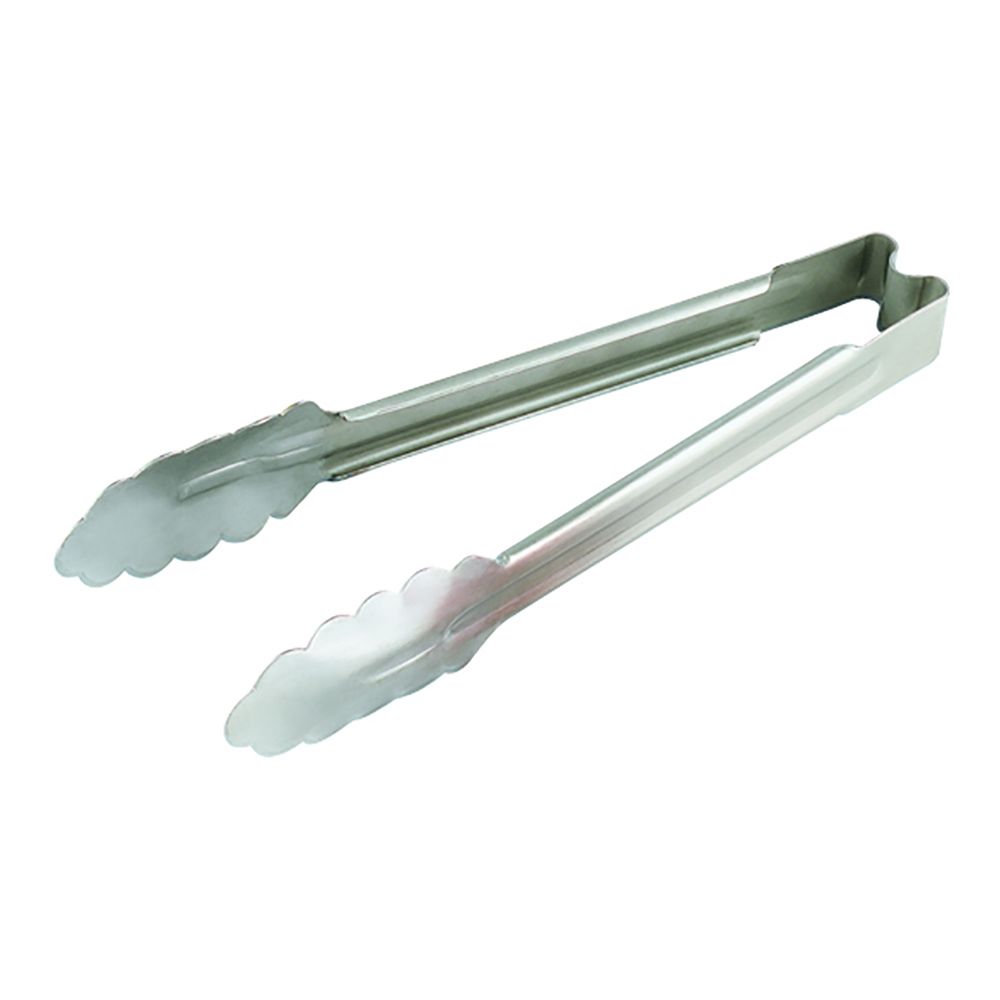 Jacob's Pride 1-Piece Heavy Duty S/S Utility Tong, 16"