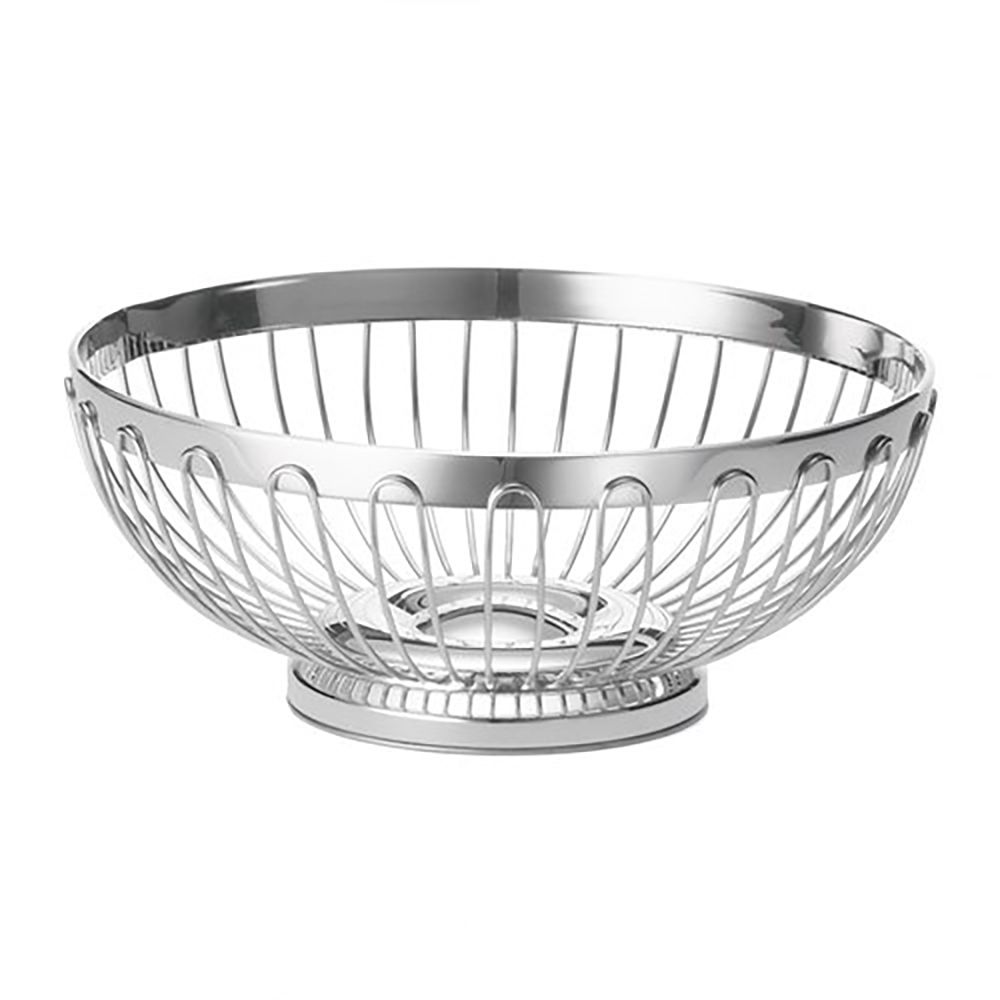 Tablecraft S/S Regent 10" x 3-3/4" Oval Basket