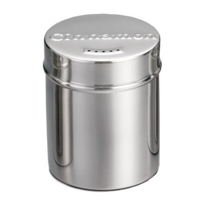 Tablecraft 6 Oz. S/S Cinnamon Shaker with Storage Cap