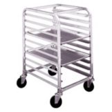 Win Holt Equipment Knock Down Aluminum Half Size Bun Pan Rack