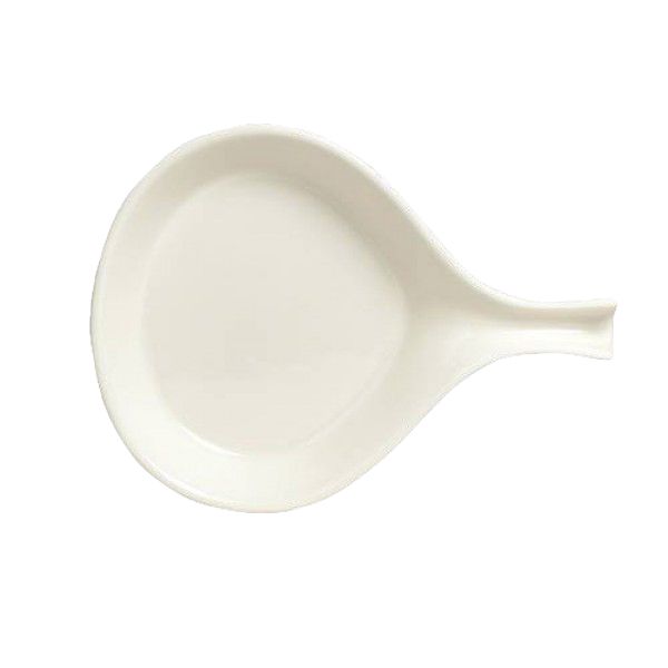 Steelite Anfora American Basics White 18 Oz. Fry Pan Server