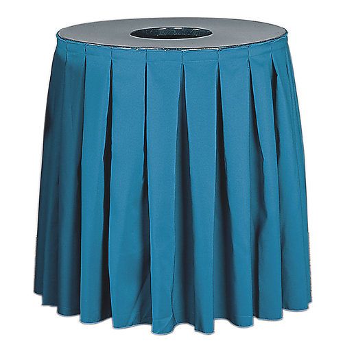 Buffet Enhancement Blk Diamond 44-gal Can Topper w/ Forest Green Skirt