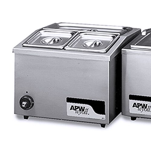 APW Wyott 2/3 Size Pan Countertop Food and Fractional Food Warmer, W-6