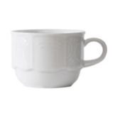 Tuxton 6 Oz Cup, Chicago Series, Porcelain White