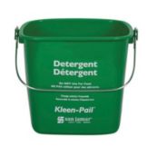San Jamar&reg; Green 3-Quart Kleen-Pail&reg;