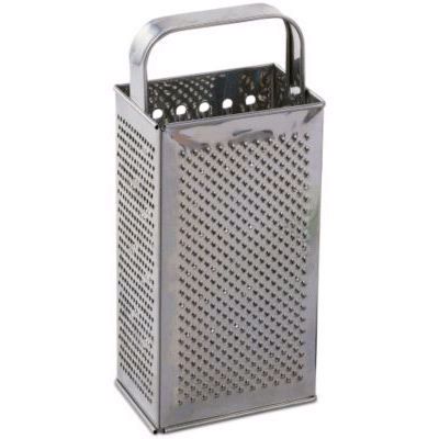 Four Sided S/S Box Grater, 9-1/2" H