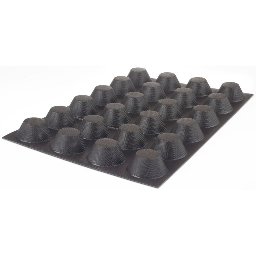 Demarle&reg; 24 Form Flexipan Tapered Muffin Mold