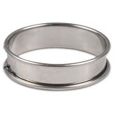 JB Prince 3" Stainless Steel Flan Ring