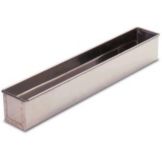 JB Prince Stainless Steel Flat Bottom Mold