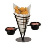 American Metalcraft Ironworks&trade; French Fry Basket w/ 2 Ramekins