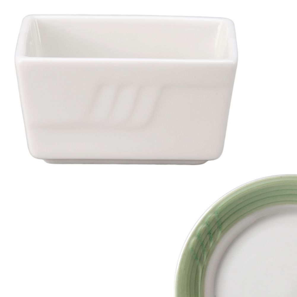 Vertex&reg; China Sausalito Cilantro Water Colors Sugar Packet Holder