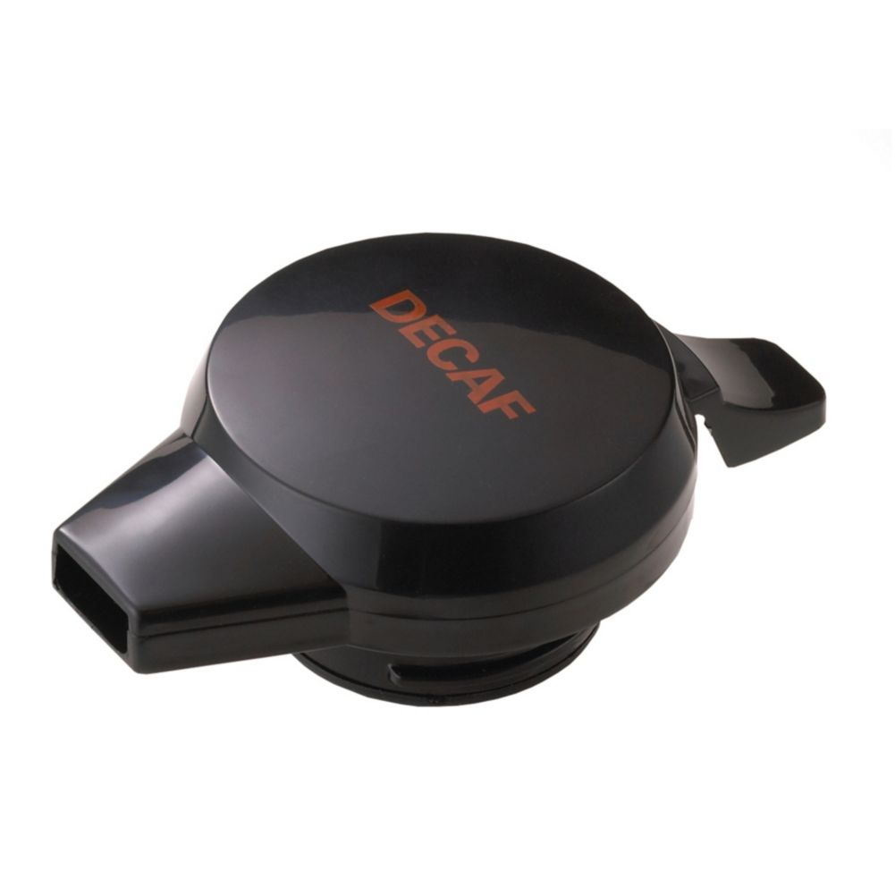 Service Ideas New Generation&reg; Black Welded Push Button Decaf Lid