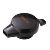 Service Ideas New Generation&reg; Black Welded Push Button Decaf Lid