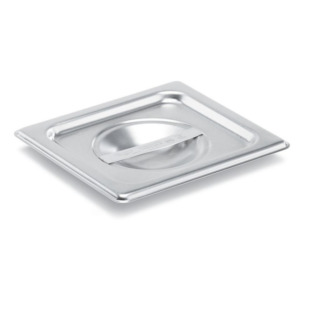 Vollrath&reg; Super Pan V&trade; 1/6 Size S/S Solid Cover