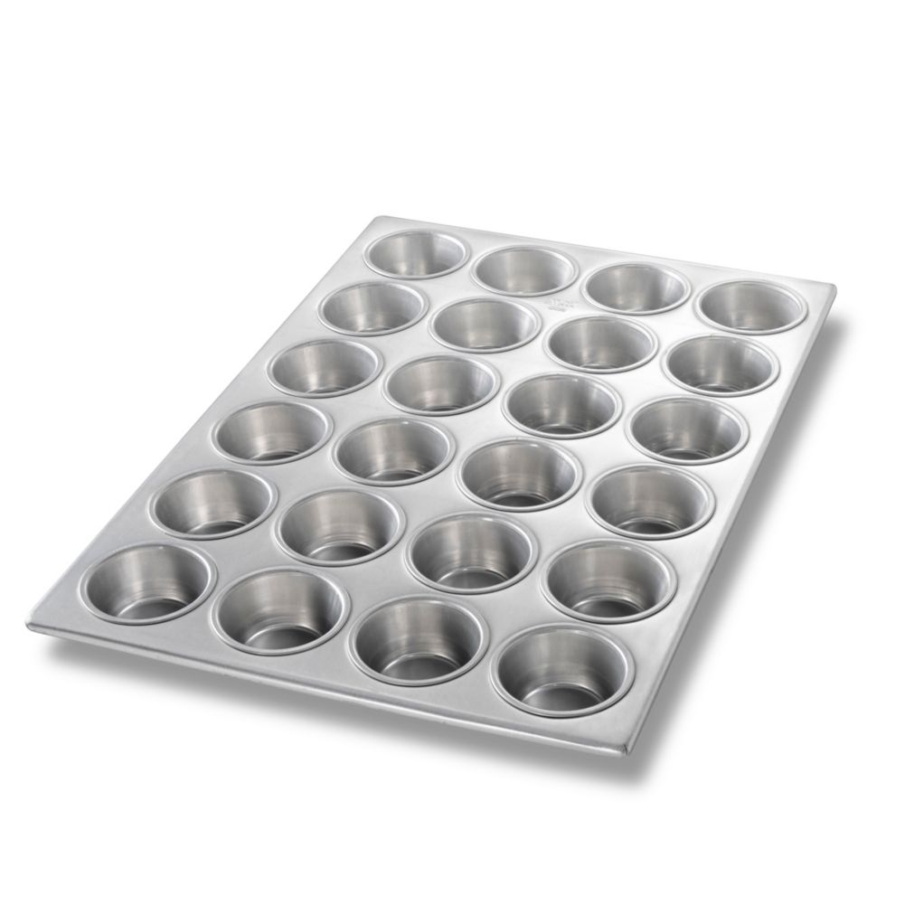 Chicago Metallic Glazed Aluminum 24-Cup Muffin / Cupcake Pan
