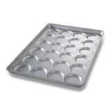 Chicago Metallic Bakeware ePan Aluminum Hamburger Bun Pan for 24 Buns