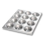 Chicago Metallic 20 Gauge Aluminum 12-Cup Muffin / Cupcake Pan