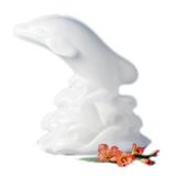 Carlisle Ice Sculpture&trade; White Dolphin Ice Mold