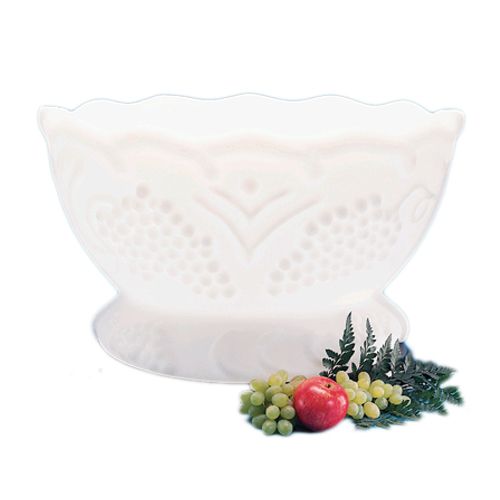 Carlisle&reg; Ice Sculptures&trade; White Grecian Bowl