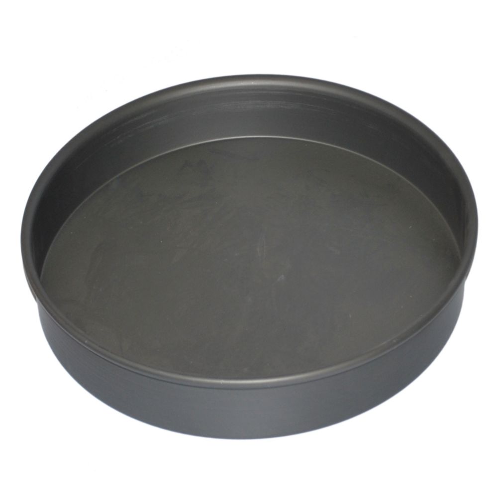 American Metalcraft Hard Coat Straight-Side Aluminum 6" Pizza Pan