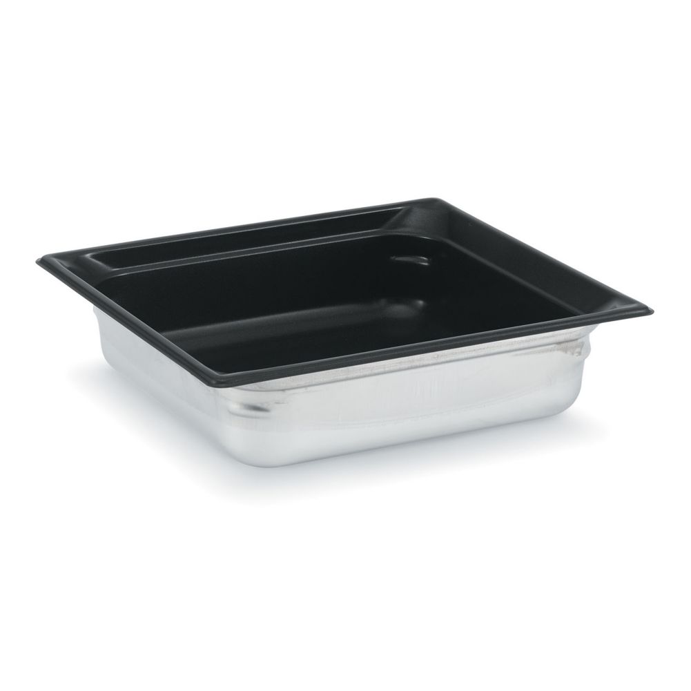 Vollrath SuperPanV&trade; Non-Stick S/S 2/3 Size x 2.5"D Food Pan