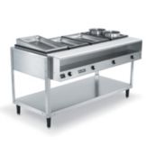Vollrath ServeWell&reg;  4-Well S/S 61 x 32 x 34" Hot Food Table