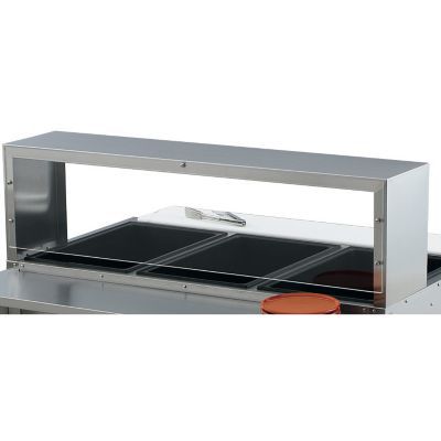 Vollrath ServeWell&reg; Single Deck 46"Cafeteria Guard w/ Panel