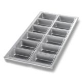 Chicago Metallic Aluminized Steel Mini-Loaf Pan for 12 Mini-Loaves