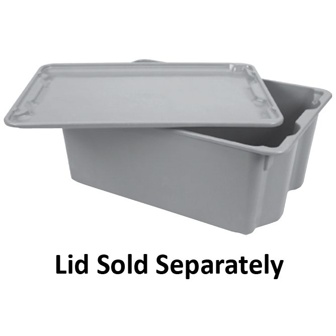 Perforated Nest and Stack Box, 25-1/4" x 18" x 10"