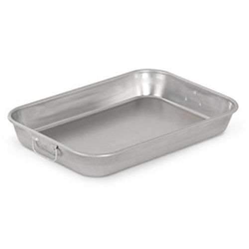 Heavy Duty Aluminum Baking/Roasting Pan w/ Handles, 7.5 Qt