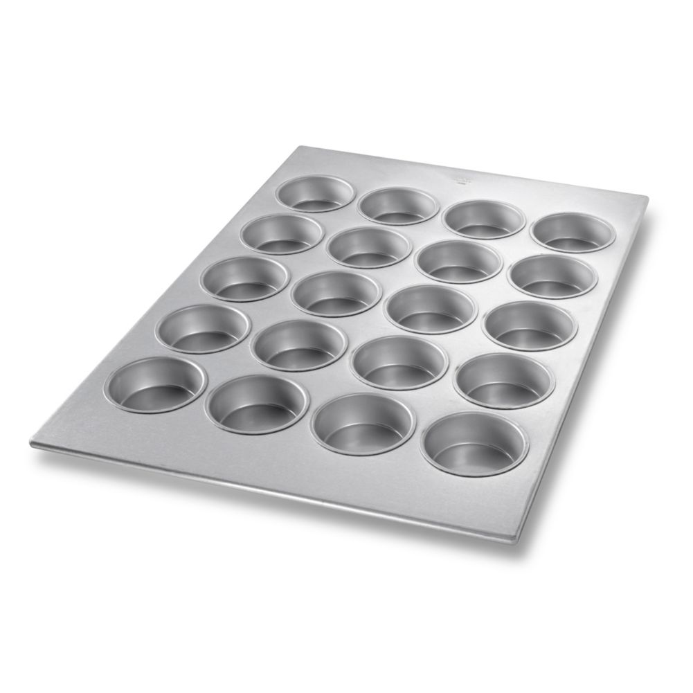 Chicago Metallic Glazed Aluminized Steel 20 Cup Jumbo Muffin Pan