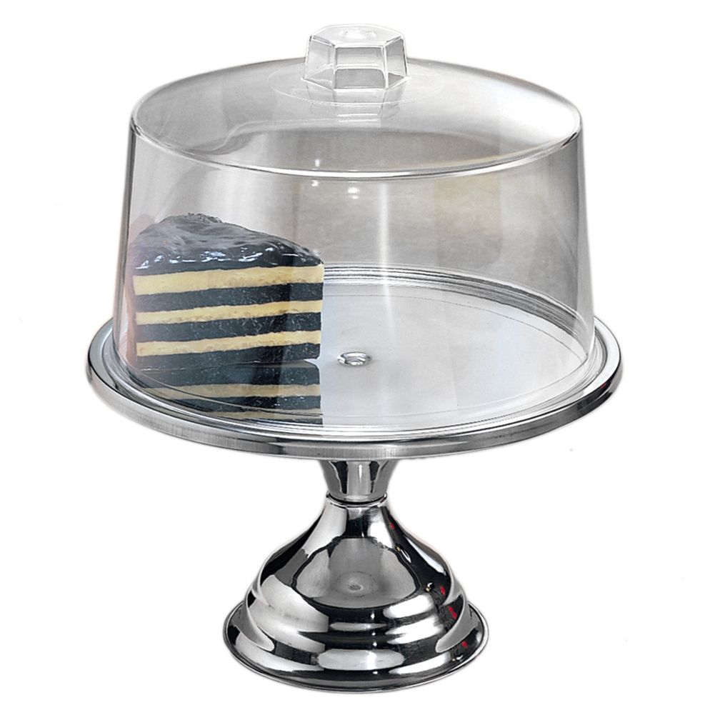 American Metalcraft Cake Stand and Cover Set