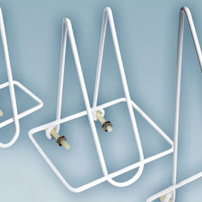 Medium Bar Scoop Holder For 16 oz Scoops, White
