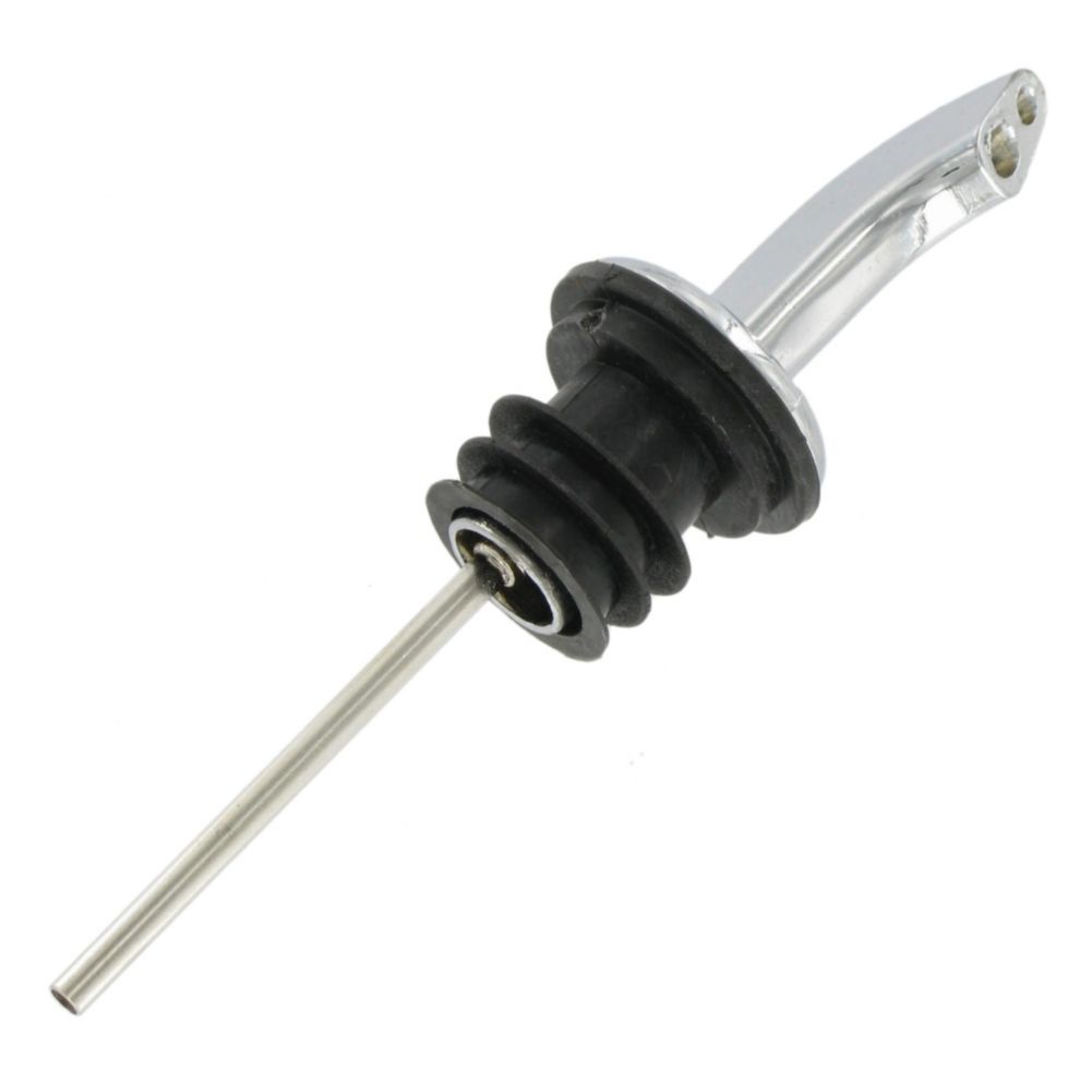 Chrome Pourer W/Heavy Spout & No Collar, 2-Hole